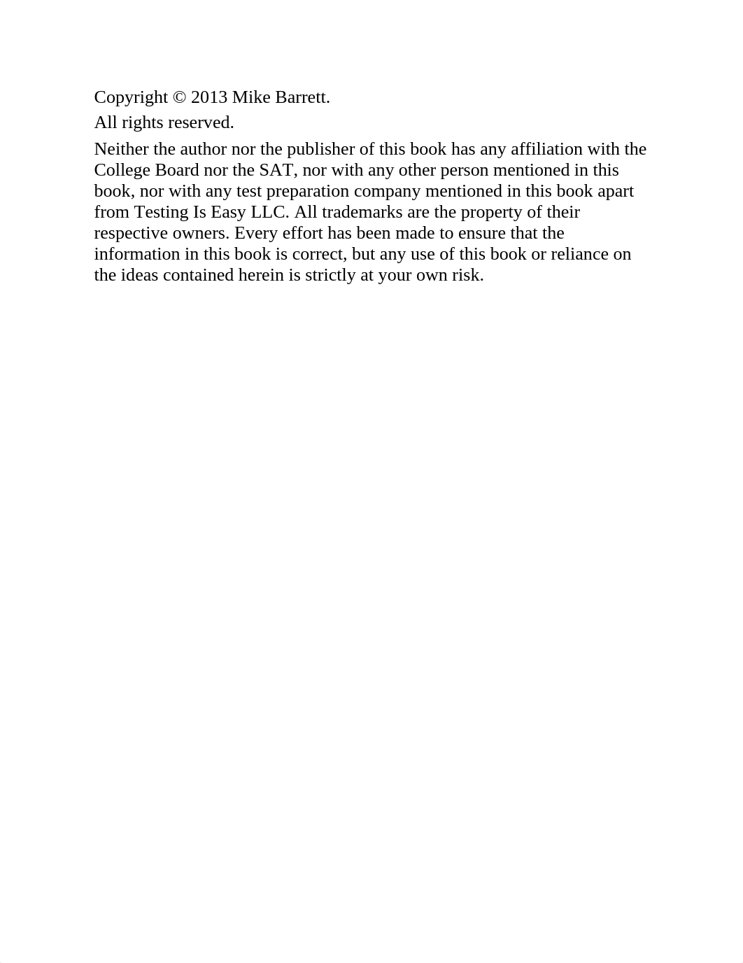 SAT Prep Black Book The Most Effective SAT Strategies Ever Published (Mike Barrett) (z-lib.org).pdf_db3srbgoqr3_page4