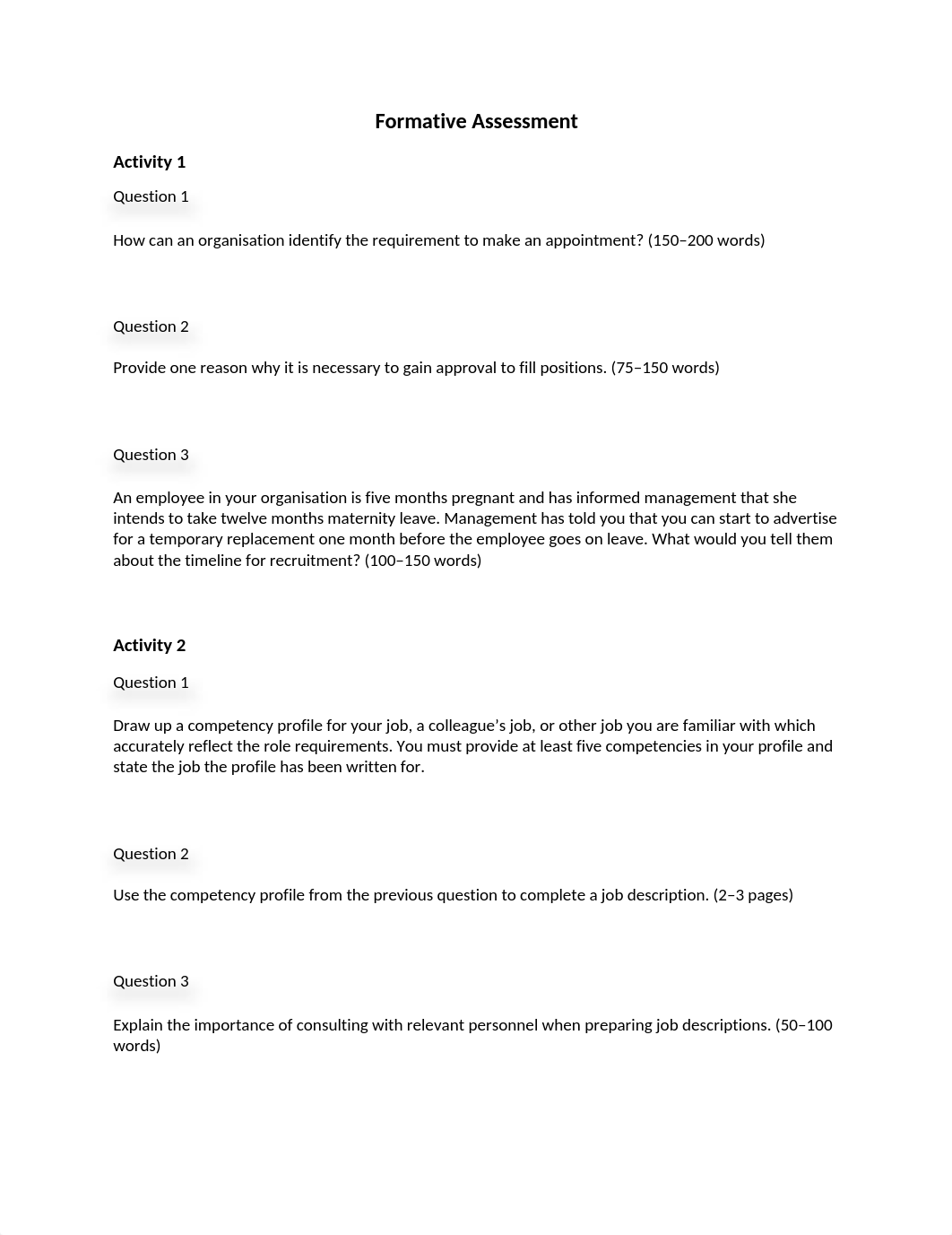 BSBHRM405 Formative questions.docx_db40fzkgf4x_page1