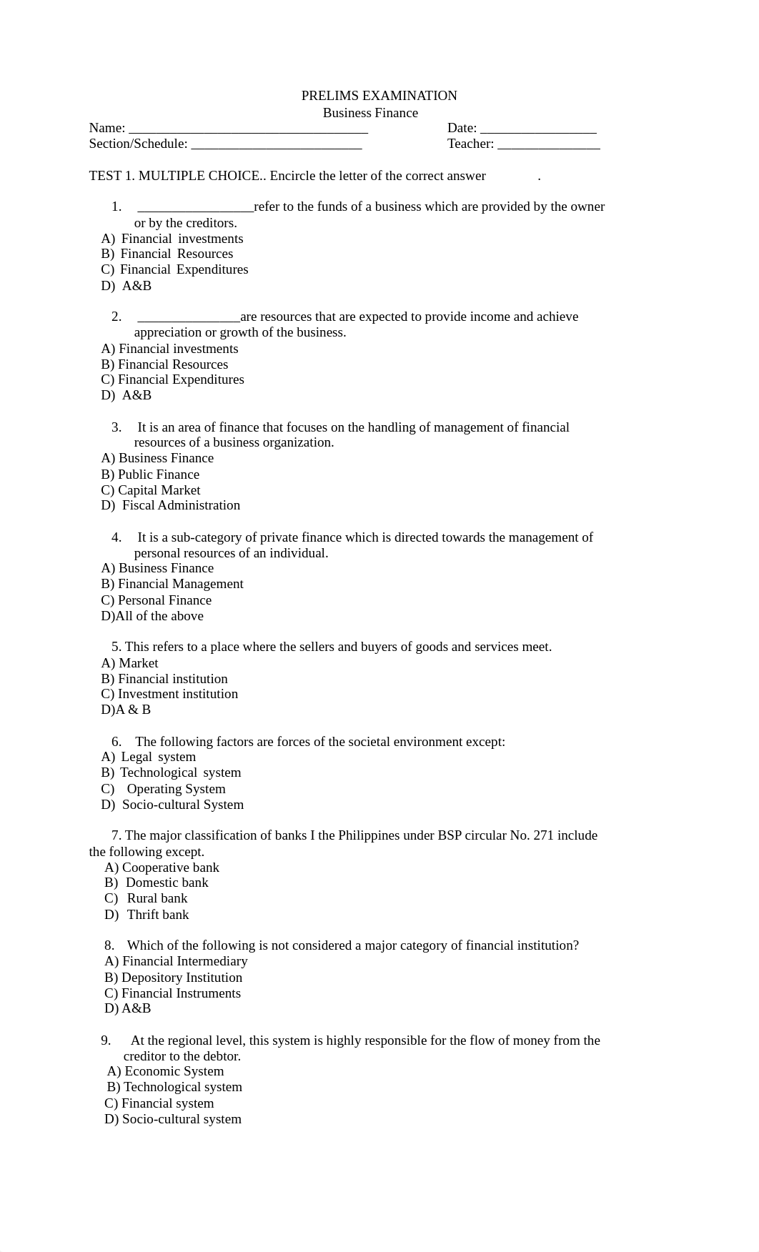 Business Finance Examination PRELIMS.pdf_db4m6yrnh9w_page1