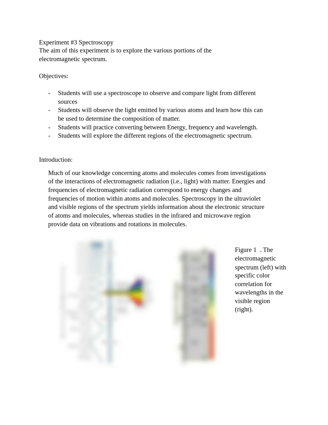 Mikayla Fray Experiment #3 Spectroscopy Fall 2021.docx_db4mm9ulsnk_page1