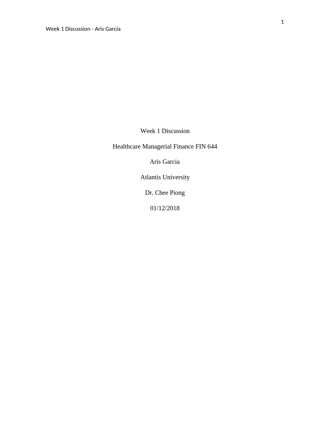 FIN 644 Week 1 Discussion Aris Garcia.docx_db5dpg5e6f2_page1