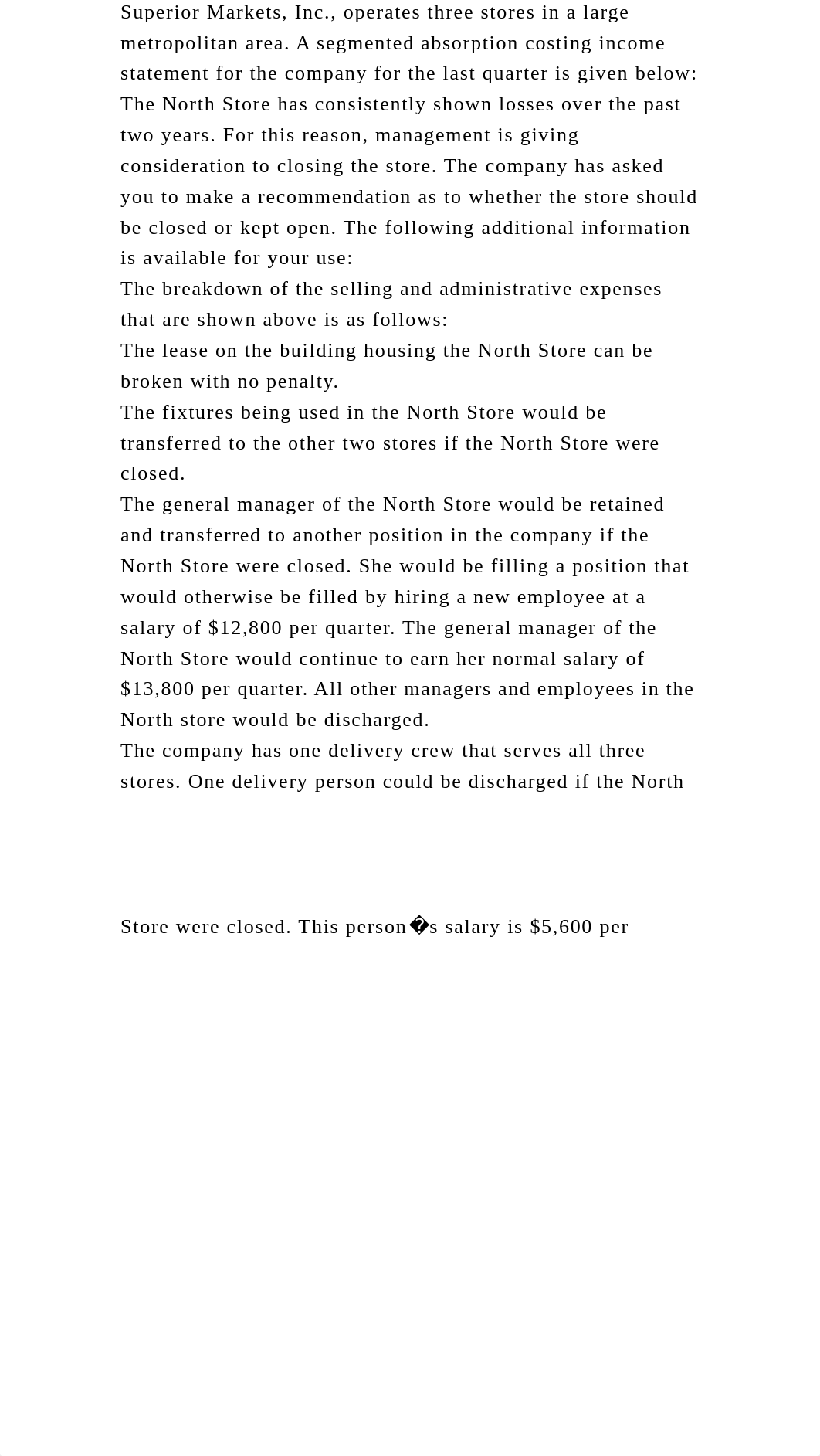 Superior Markets, Inc., operates three stores in a large metropolita.docx_db5jes1myfk_page2