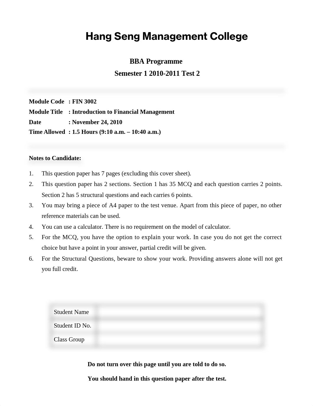 FIN Test II and Suggested Solutions_db5p1416on1_page1