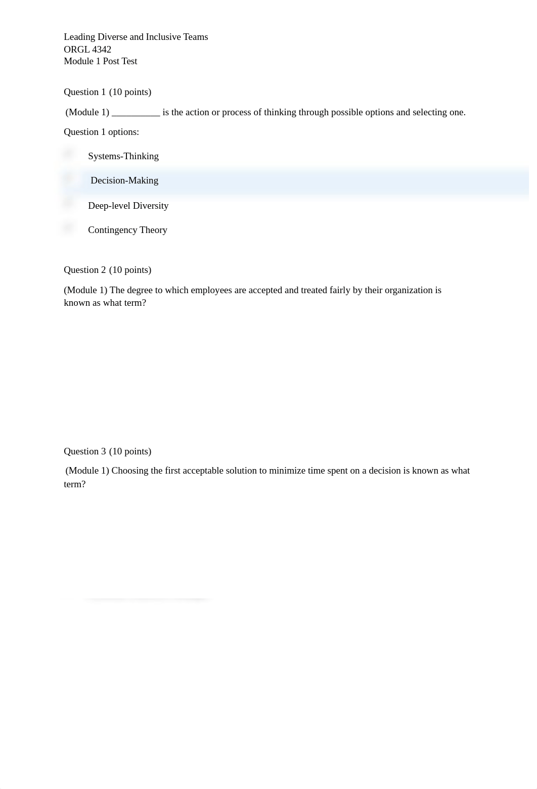 Leading Diverse and Inclusive Teams  PostTest ORGL 4342.docx_db64u35kadg_page1