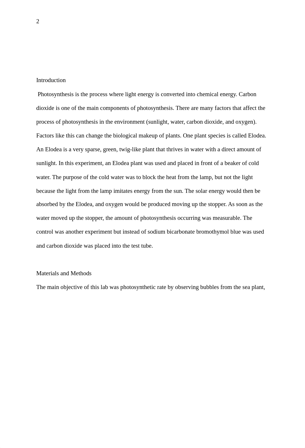 Effect of CO2 Concentration on the Rate of Photosynthesis.docx_db67if6s4gv_page2