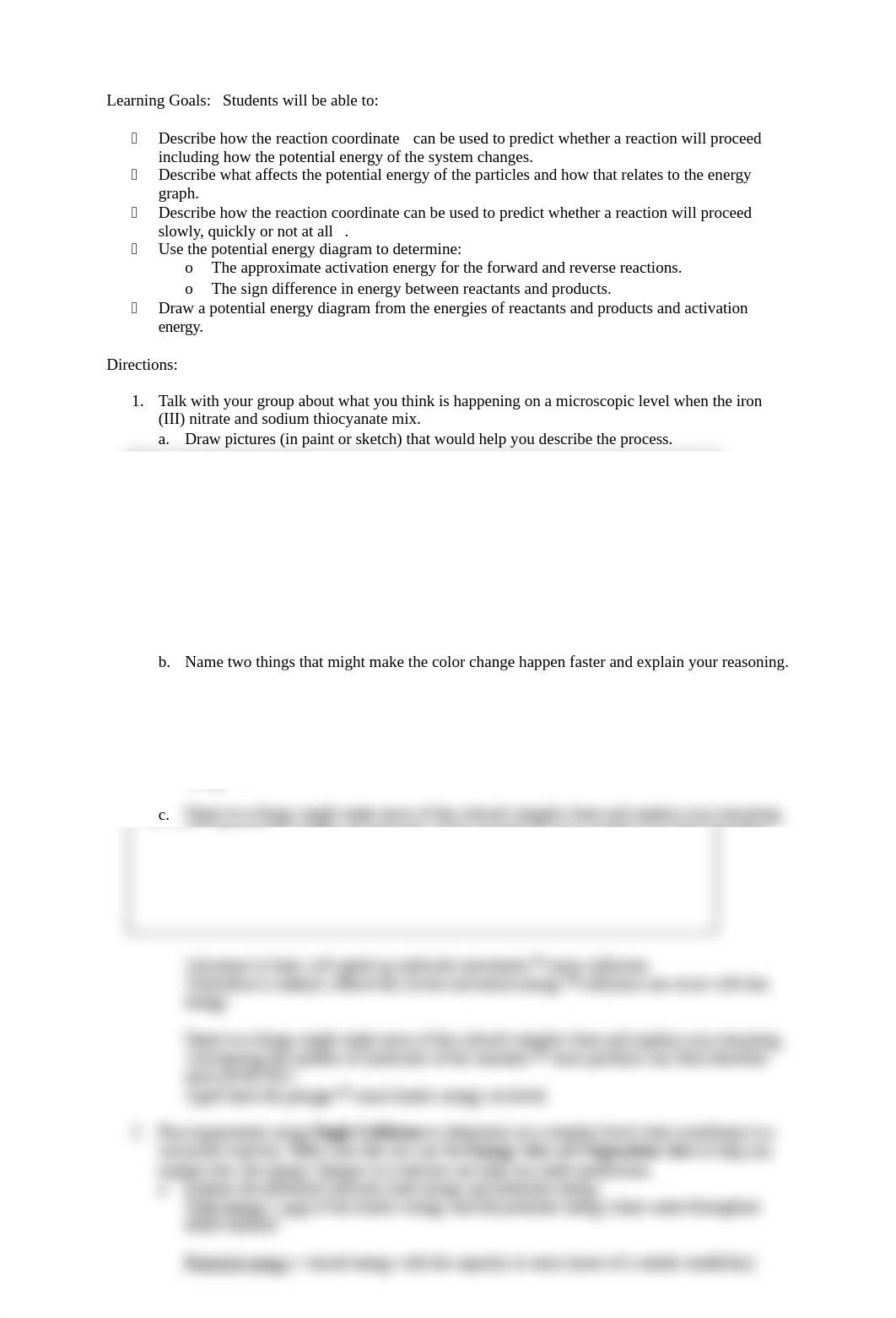 Student directions for Reactions and Rates kinetics Lab.doc_db6e6ussckh_page1