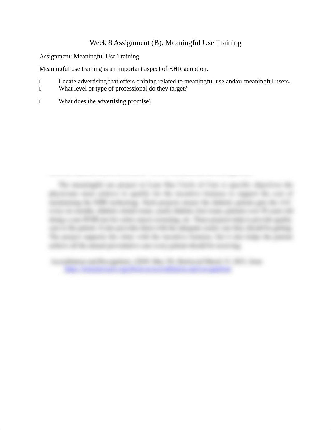 Week 8 Assignment (B) Meaningful Use Training.doc_db6l5c4a50c_page1