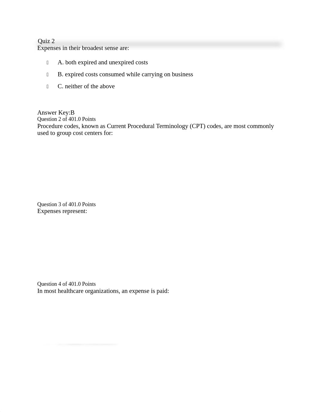 Healthcare Finance Quiz 2.docx_db6yu8crwgl_page1