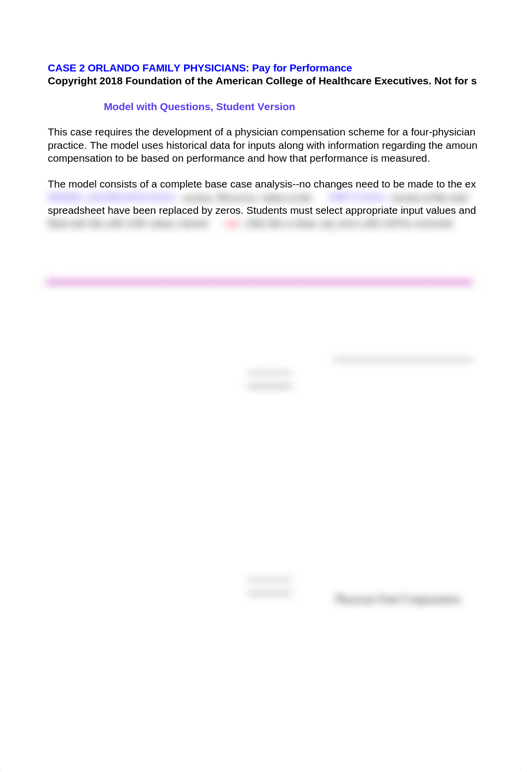 Case 02 Orlando Family Physicians - Student Questions - 6th Edition.xlsx_db7bh7qv06l_page1