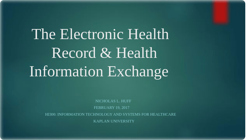 The Electronic Health Record & Health Information Exchange_db7e0vaorbi_page1