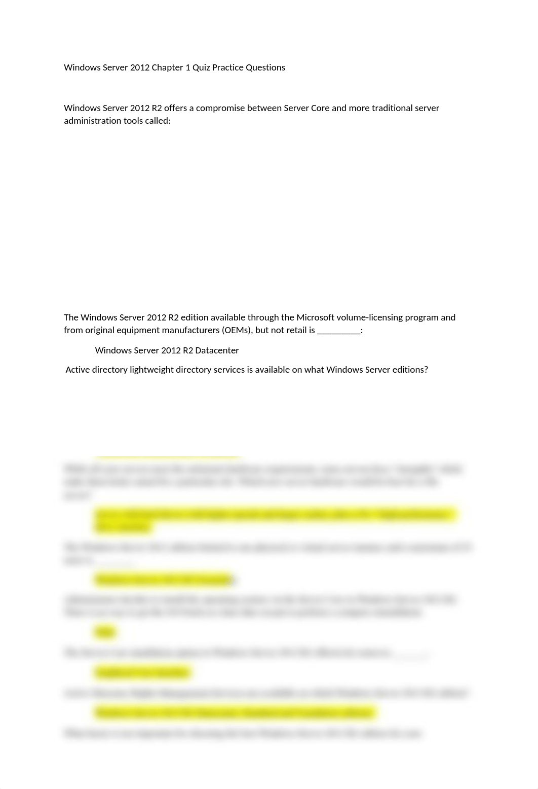 Windows Server 2012 Chapter 1 Notes and Quiz Practice Questions_db7gqfr3vp8_page1