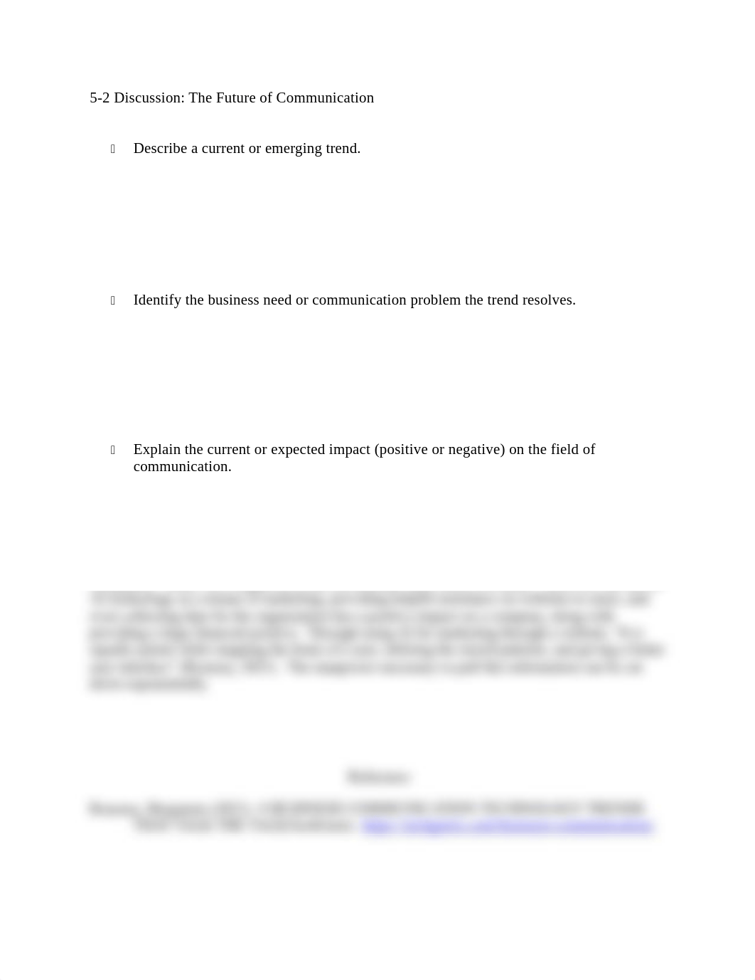 COM-127 - 5-2 Discussion - The Future of Communication.docx_db7lhm8nx4n_page1