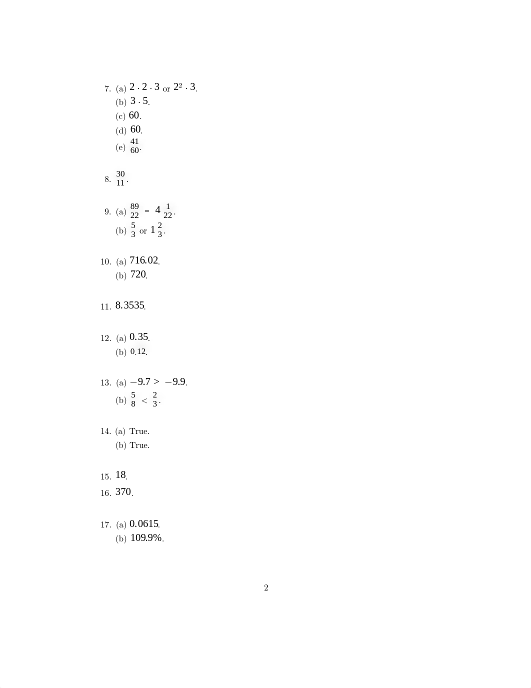 MAT 055-2509 Pre-Algebra Practice Final Exam Answers(1)_db7v0vwb13g_page2