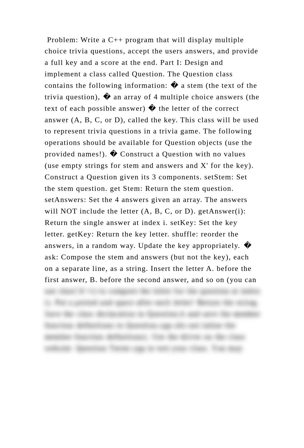 Problem Write a C++ program that will display multiple choice trivia.docx_db83hq0cnp9_page2