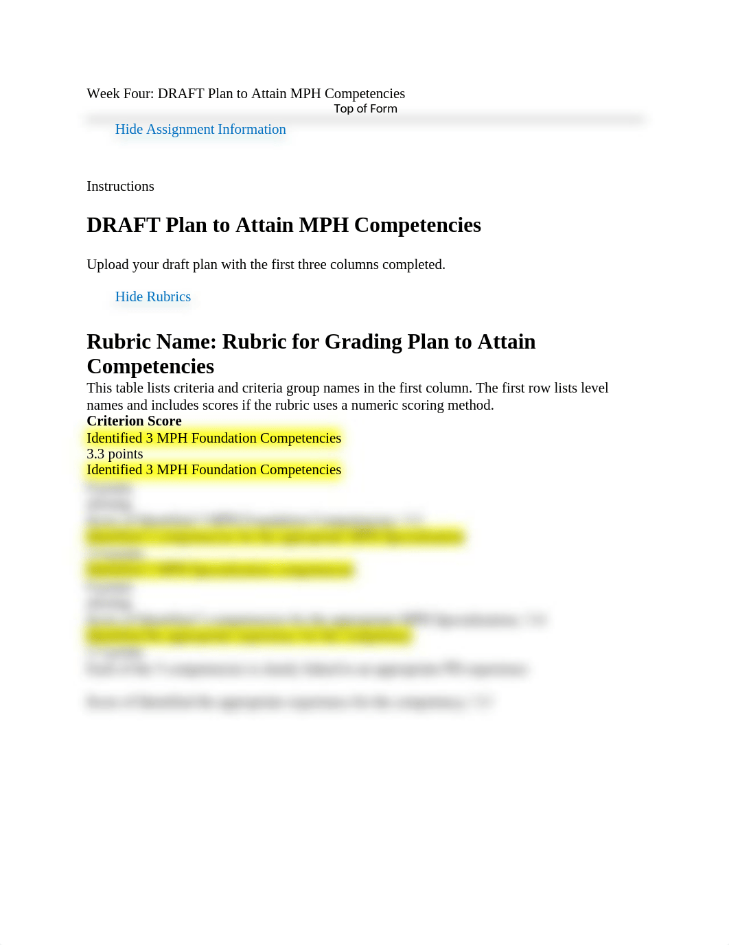 WEEKFOURDRAFTPlantoAttainMPHCompetencies.doc_db872ndz7xa_page1