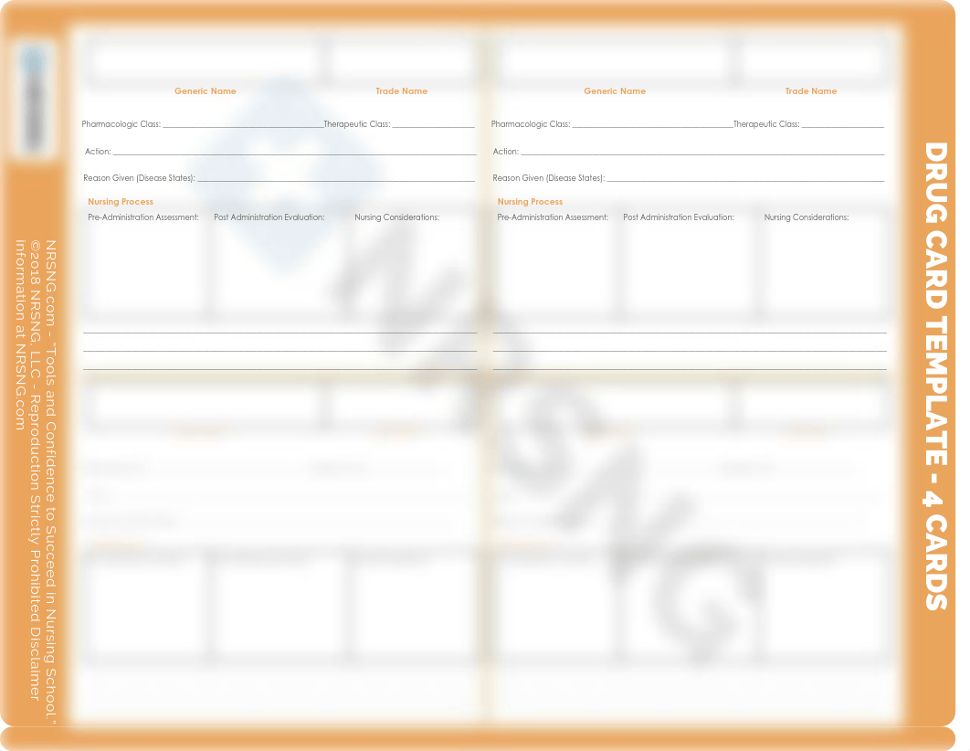 Pharm - 032 - Drug Card Template - 4 cards.pdf_db88emjln71_page1