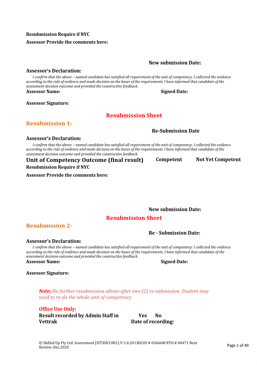 SITHCCC001 (Writable) Student Assessment Workbook V1.0.20.pdf_db89encvkri_page2