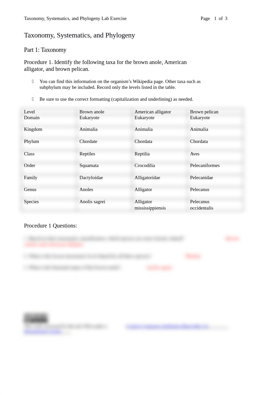 Taxonomy Systematics and Phylogeny Lab Exercise.docx_db89olz78ec_page1