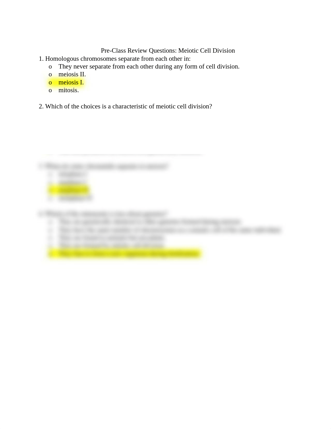 Pre-class Review Questions Meiotic Cell Divivision.pdf_db8eqx9etp8_page1