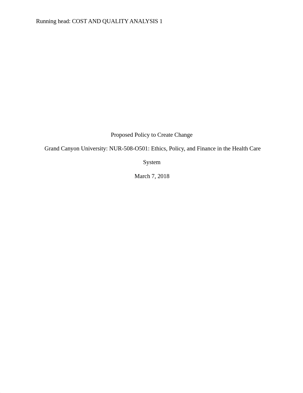 Cost and Quality Analysis.doc_db9fo04o4d6_page1