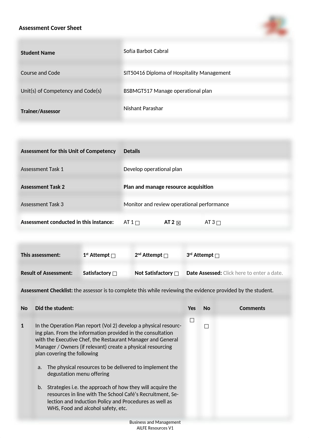 BSBMGT517 Assessment Task 2_Operational Plan Report - Sofía Barbot Cabral.docx_db9knk0vpg6_page1