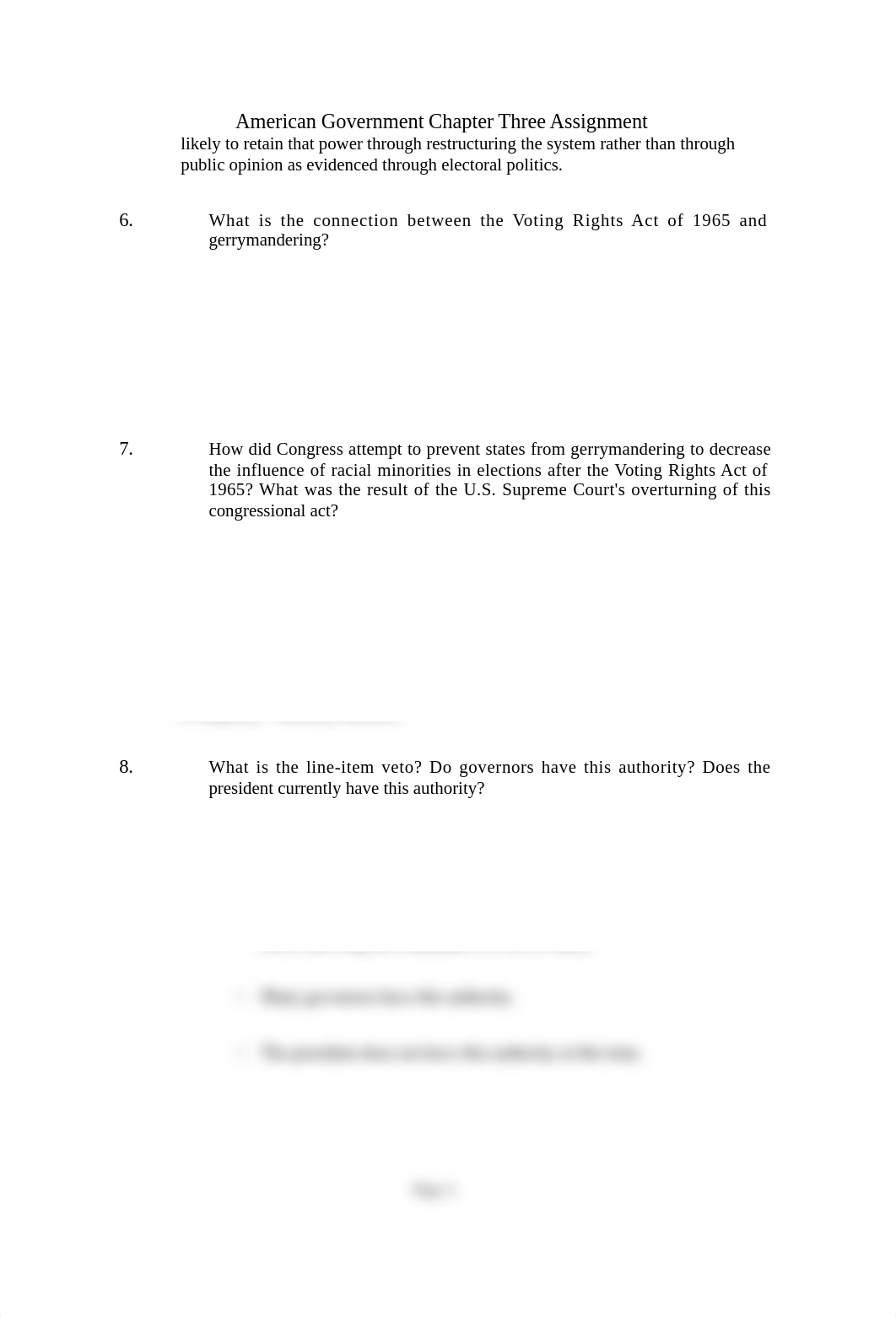 American Government Chapter Three Assignment.docx_db9oshfsetl_page2