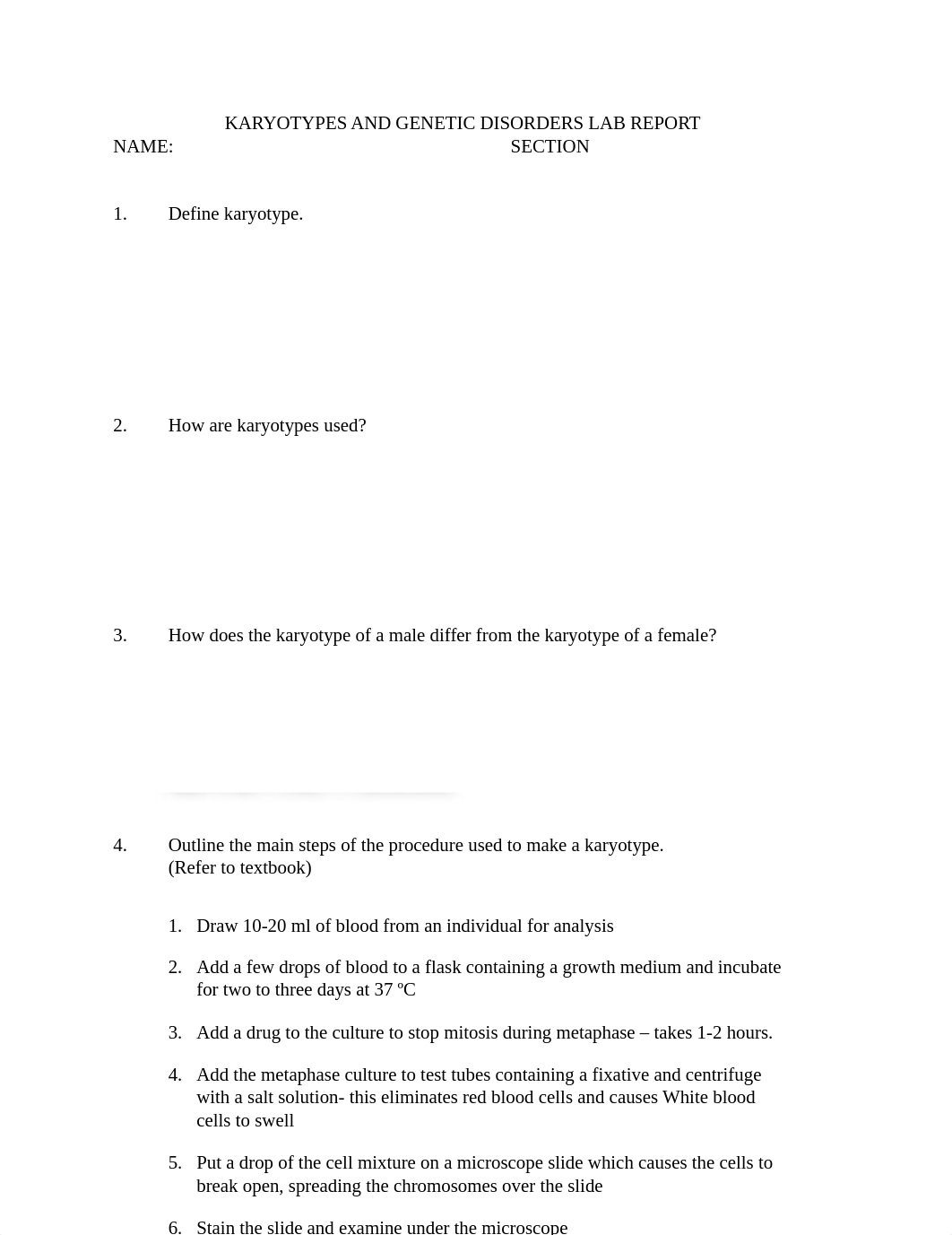 KARYOTYPES AND GENETIC DISORDERS LAB REPORT.docx_db9z70khr75_page1