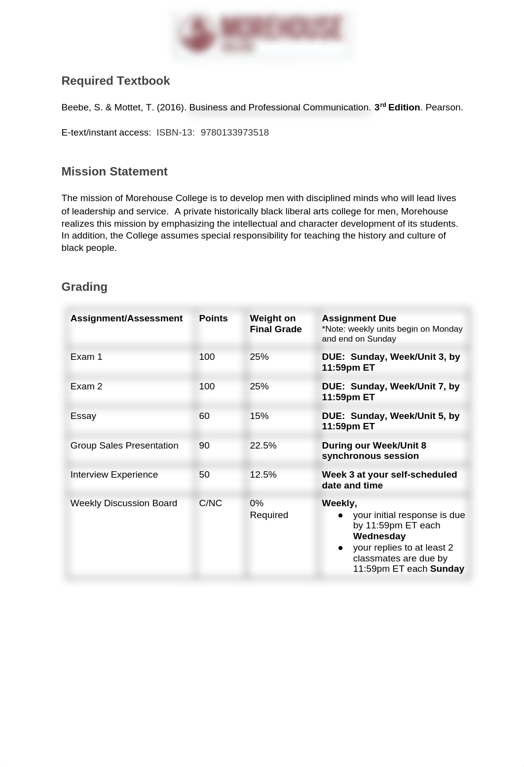 Morehouse Online Course Syllabus - COM 351 Professional Communication.pdf_dbaenakgaie_page2