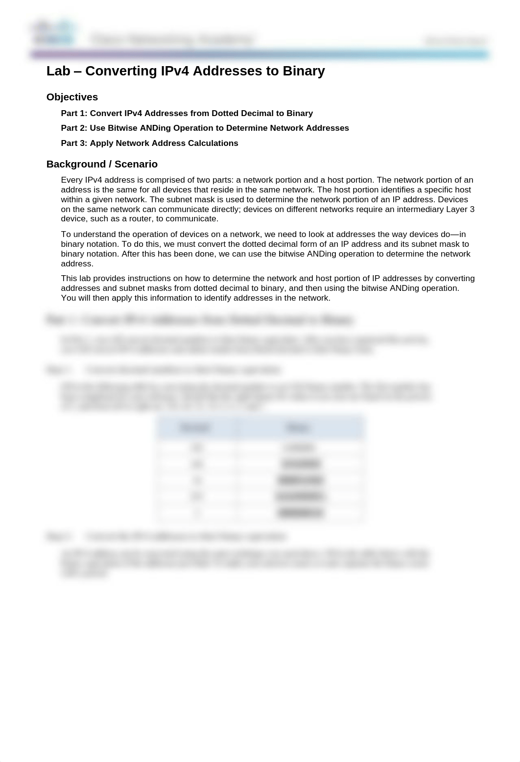 7.1.2.9 Lab - Converting IPv4 Addresses to Binary.pdf_dbahiyfb8oh_page1