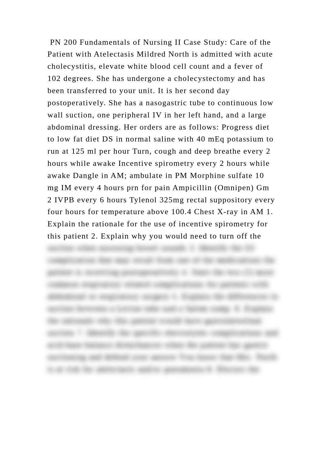 PN 200 Fundamentals of Nursing II Case Study Care of the Patient wit.docx_dbar2ikpbye_page2