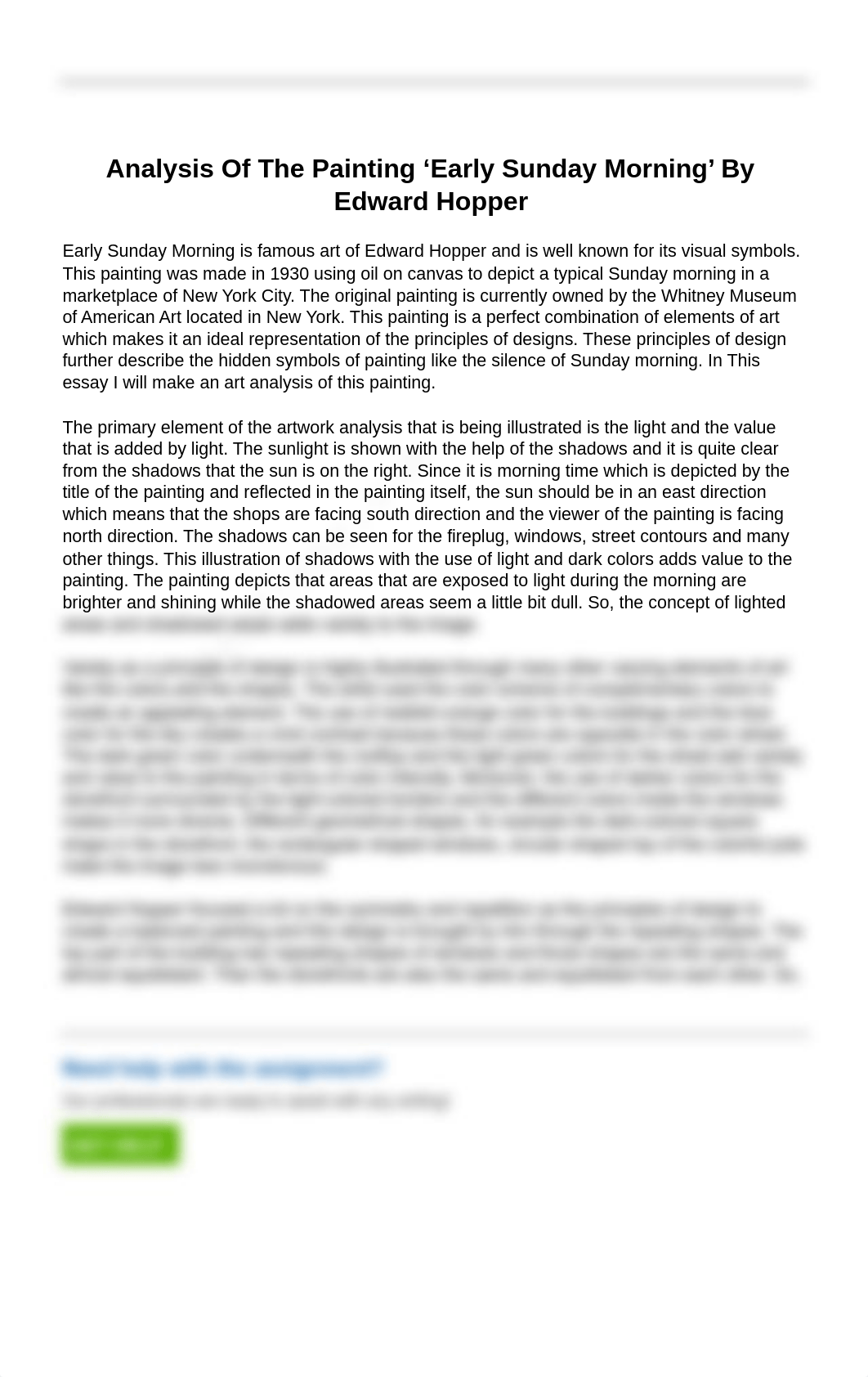 analysis-of-the-painting-early-sunday-morning-by-edward-hopper.pdf_dbavhsc2wkf_page1