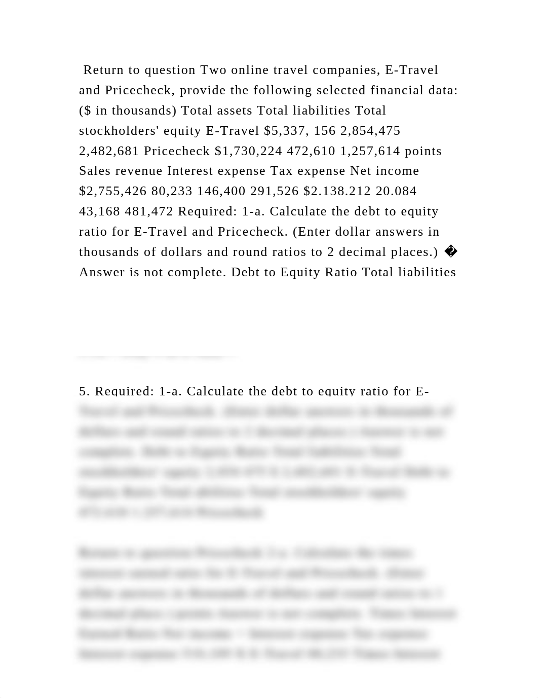 Return to question Two online travel companies, E-Travel and Priceche.docx_dbb0za6zv10_page2