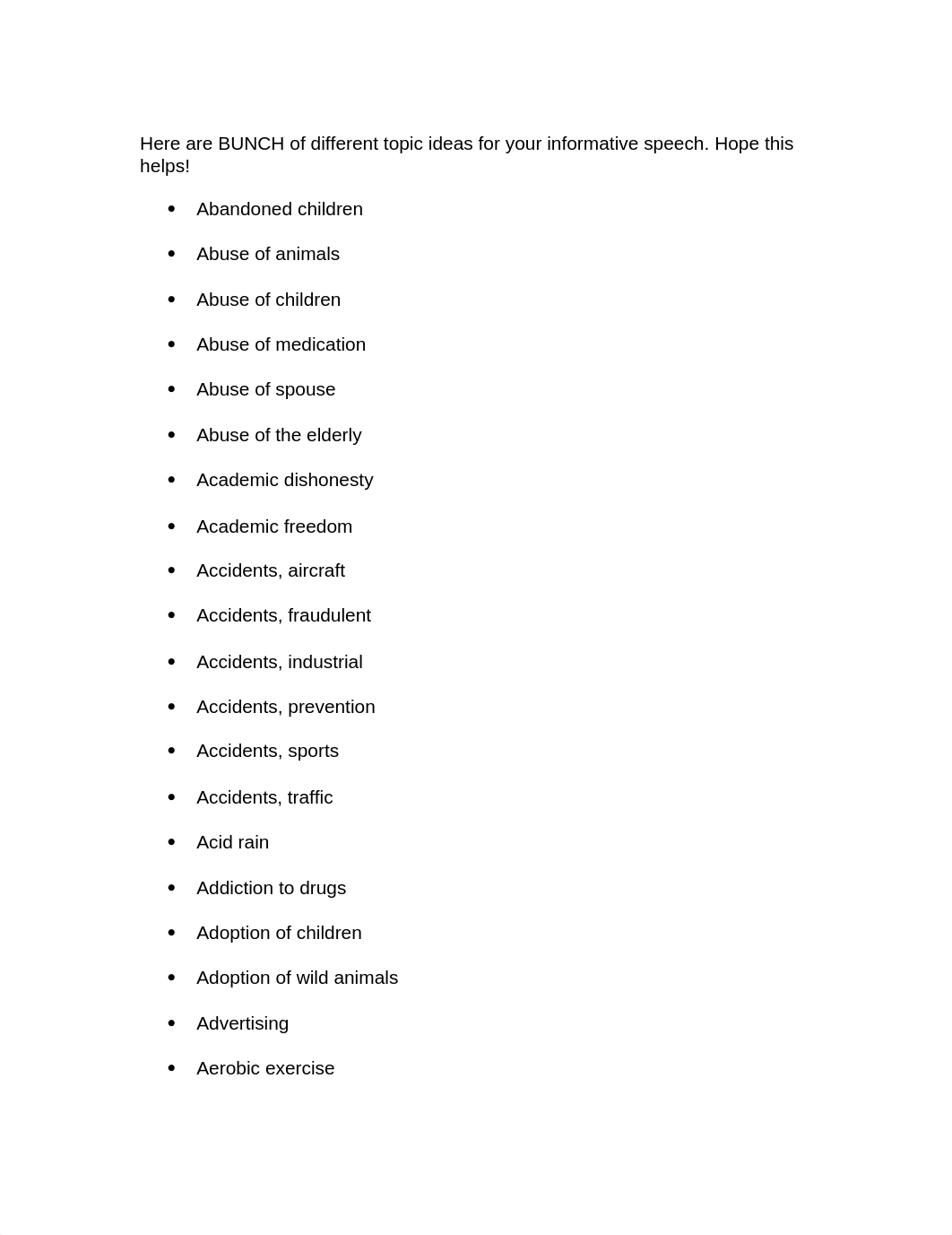 Informative Speech Topics_dbb9jciw7yk_page1