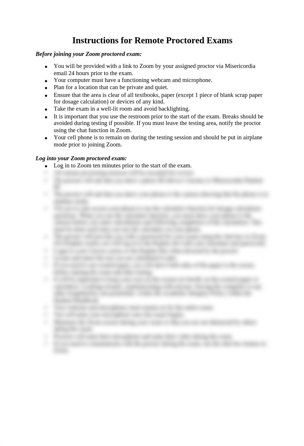 Student Instructions for Remote Proctored Exams.pdf_dbbe6y6p6pr_page1