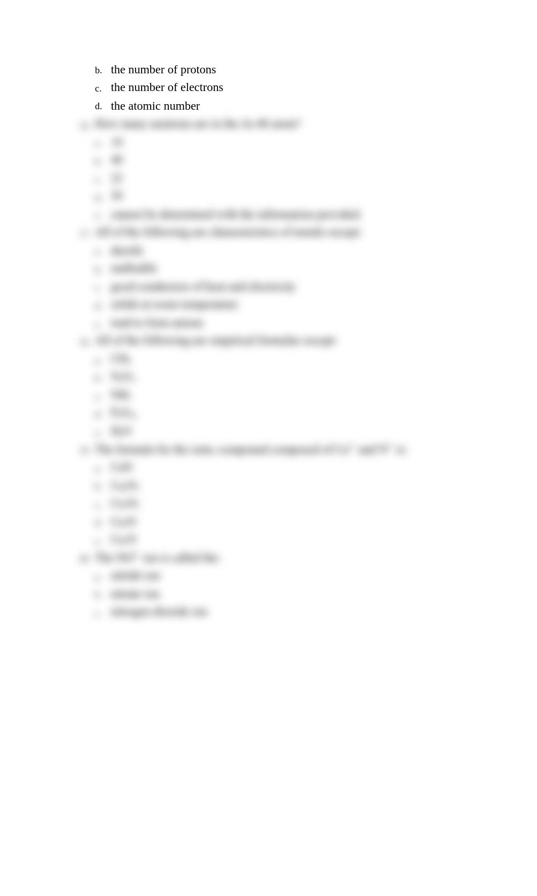 Questions from Previous Chemistry 115 Exams_dbbj8en282j_page4