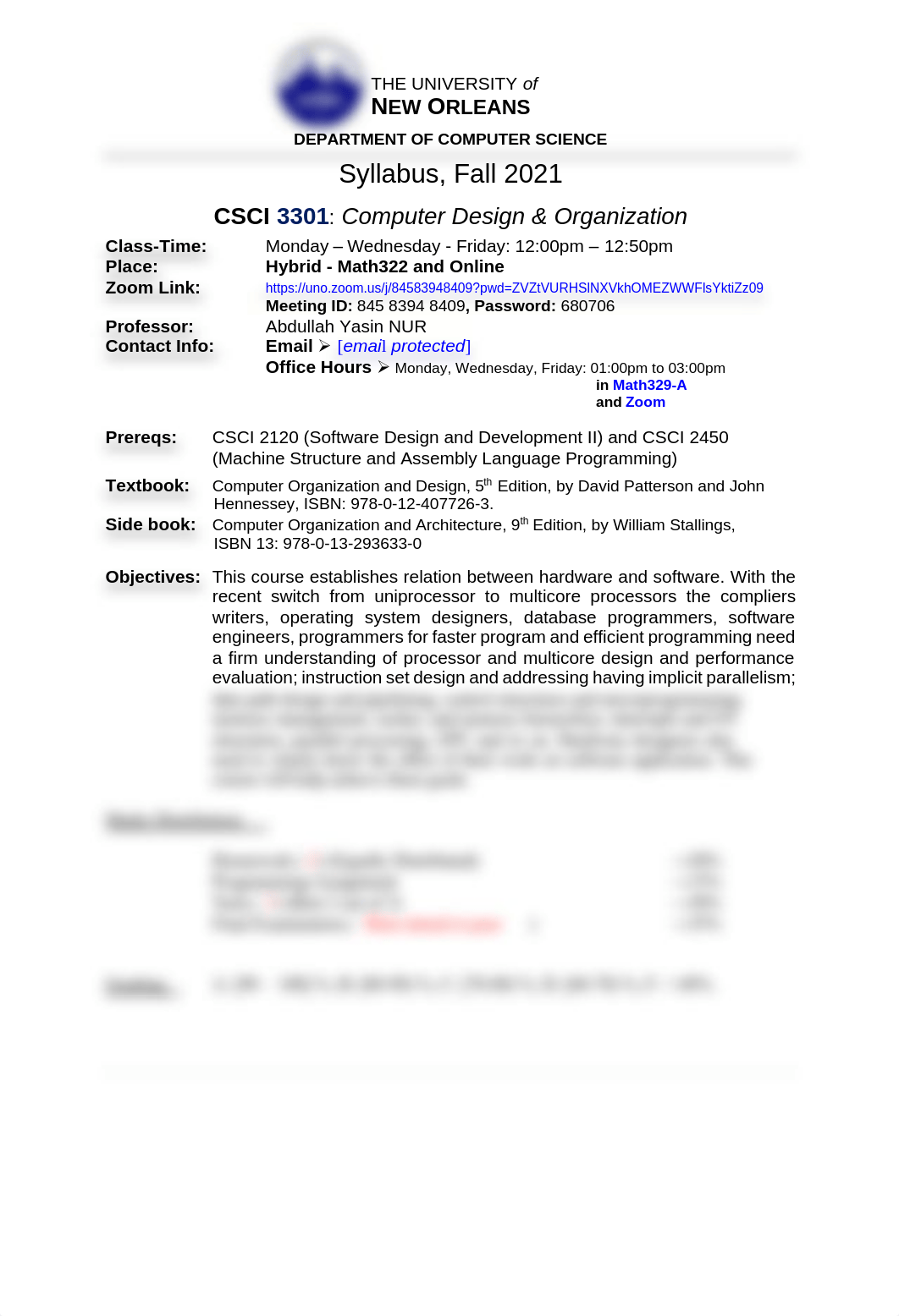 Computer Organization Syllabus 3301.pdf_dbbu8m99z81_page1