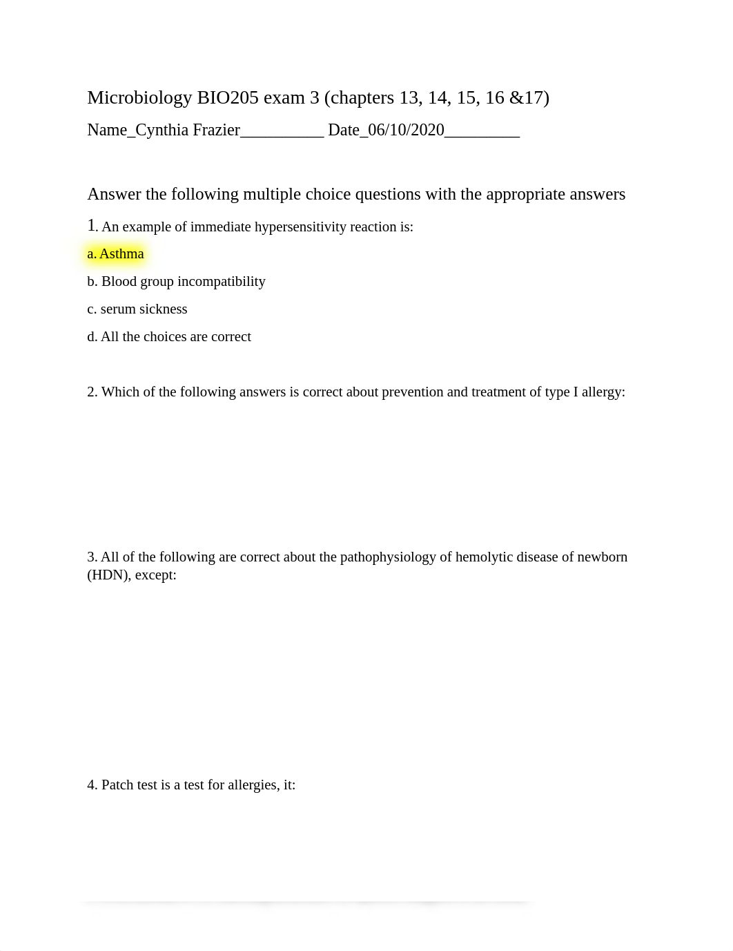 Microbiology BIO205 exam 3.docx_dbbyi2sklvl_page1