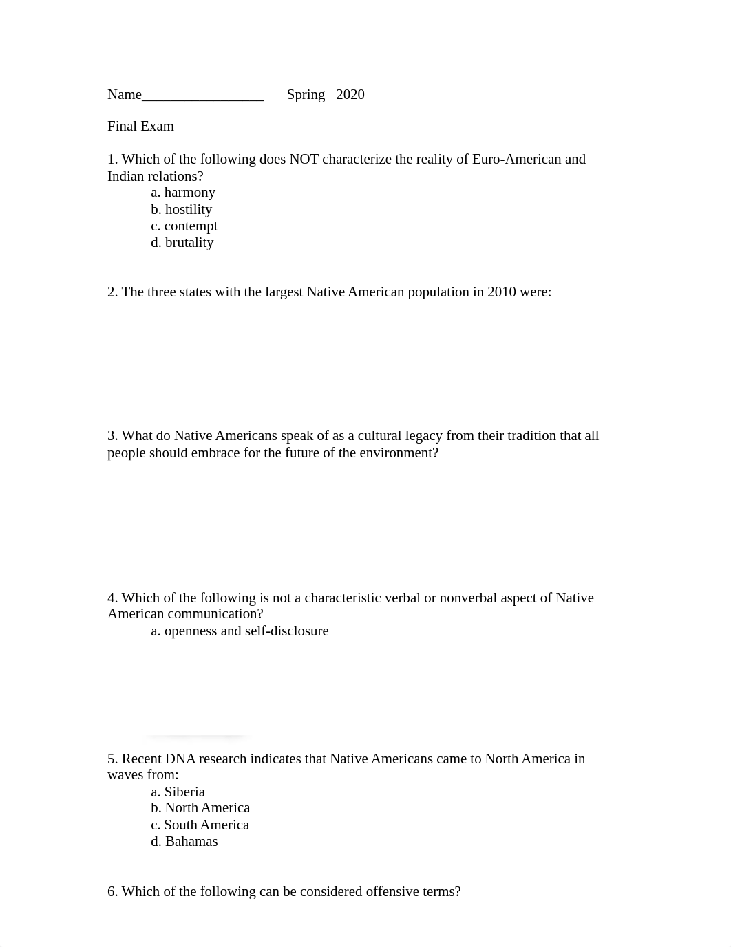 Multiculturalism Final Exam Spring 2020.docx_dbch7iniegp_page1