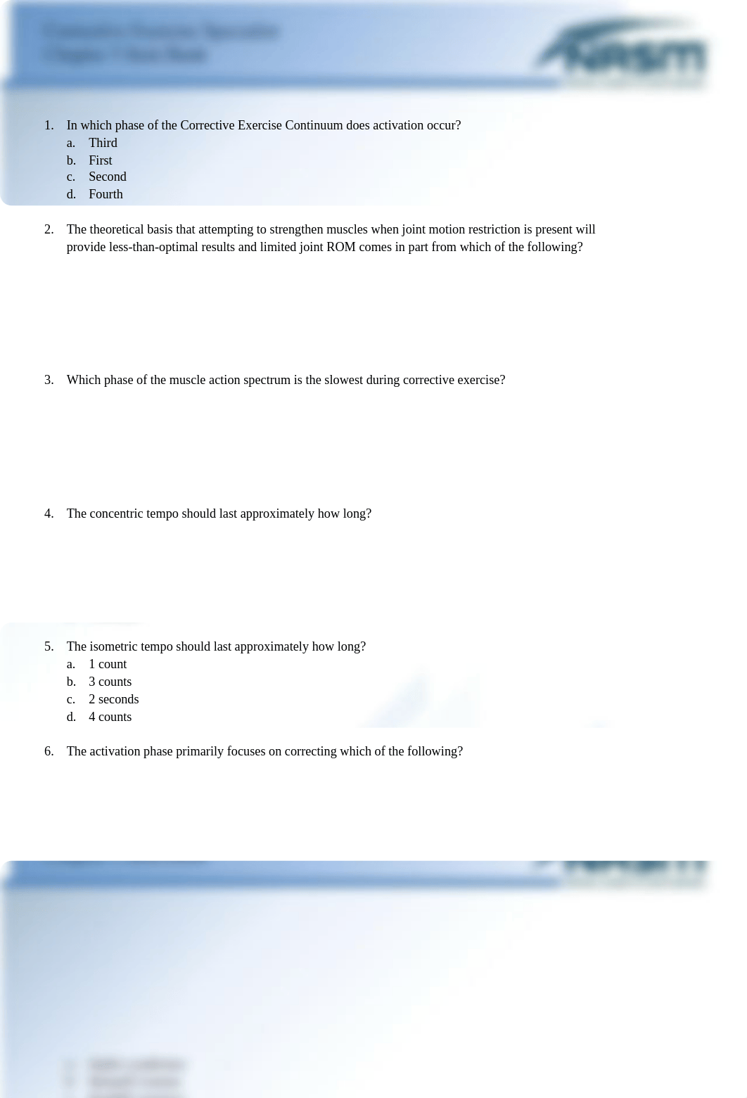 NASM_CES_ARC_Chapter_5_Item_Bank (Blank).docx_dbcrct085zn_page1