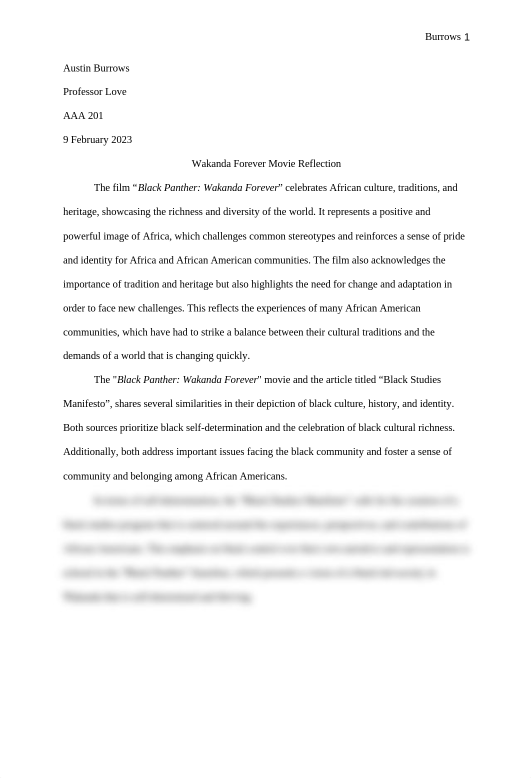 Wakanda Forever Essay.docx_dbdehemd0xx_page1