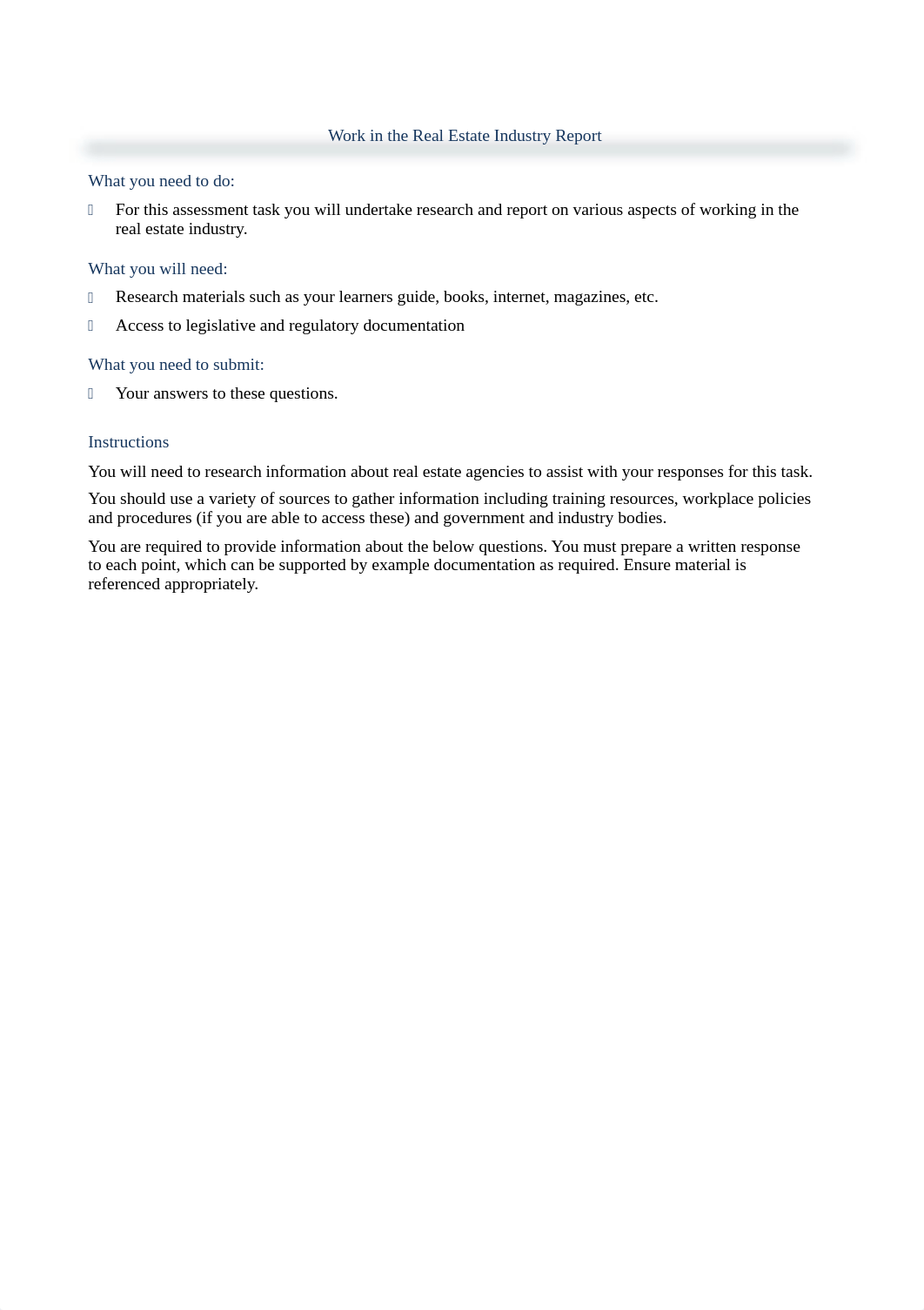 REAA - CPPREP4001 - Work in the Real Estate Industry Report v1.2 (2).pdf_dbdhpha0ik7_page2