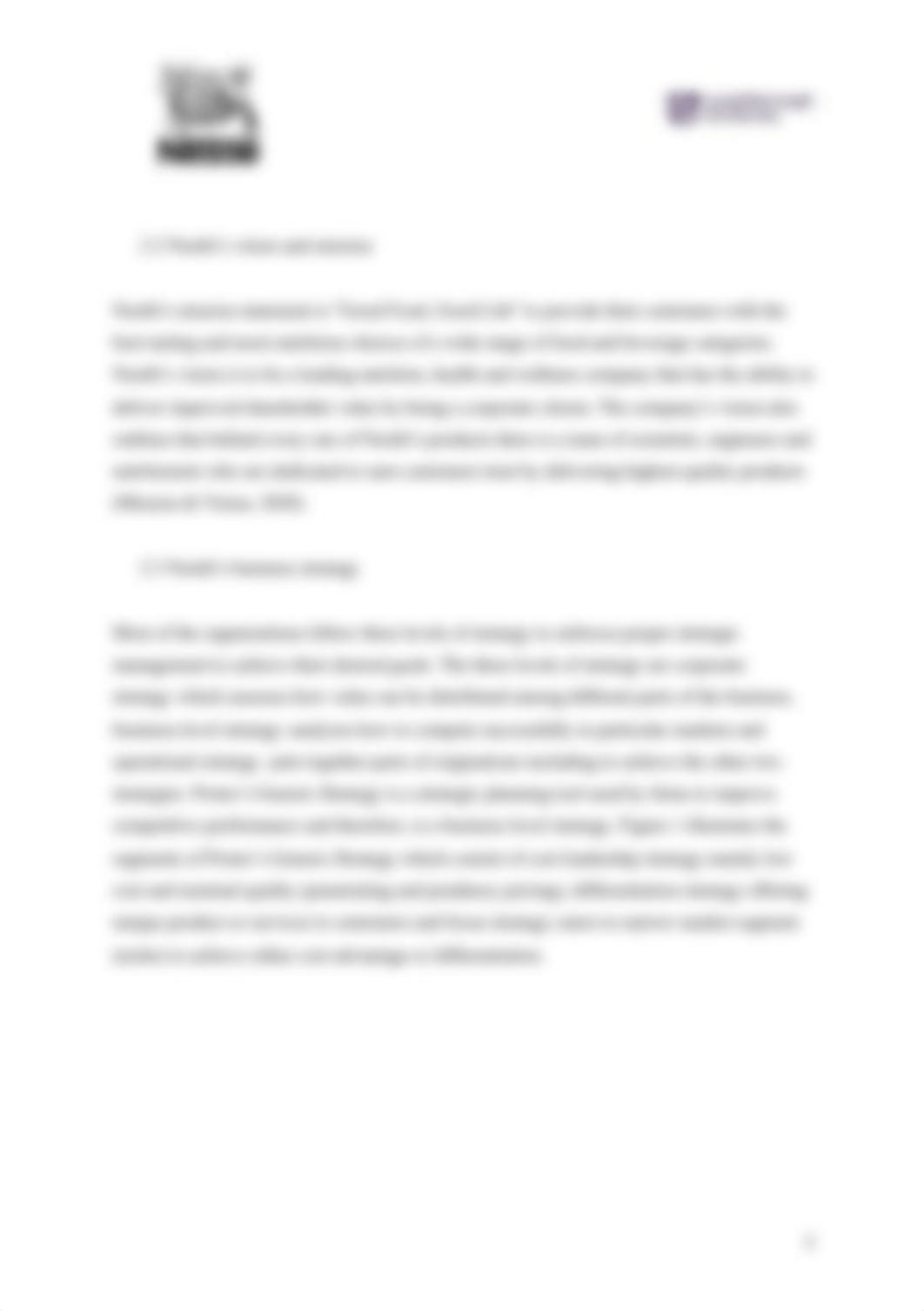 Analysis of Nestlé's main corporate level strategies and evaluation of the suitability of these str_dbdquaxkxom_page5