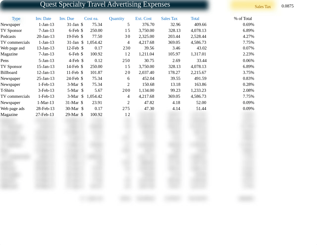 excel 2010 unit C excercise EX C-QST Advertising Expenses_dbe2edtqqrh_page1