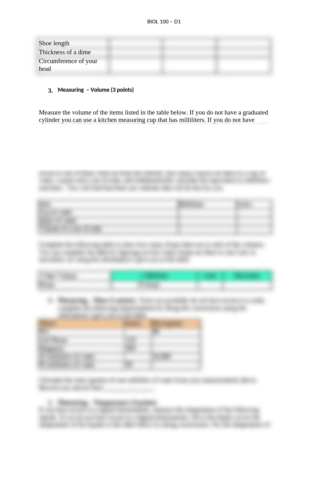 BIOL 100L - Worksheet Lab Module 1 Modified 2020 Scientific Measurement.docx_dbe7f6mh770_page2