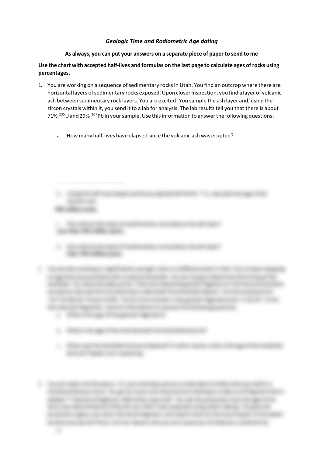 Geologic Time and Radiometric Age dating Lab 21 - Rylee Russell.pdf_dbefxo5mggr_page1