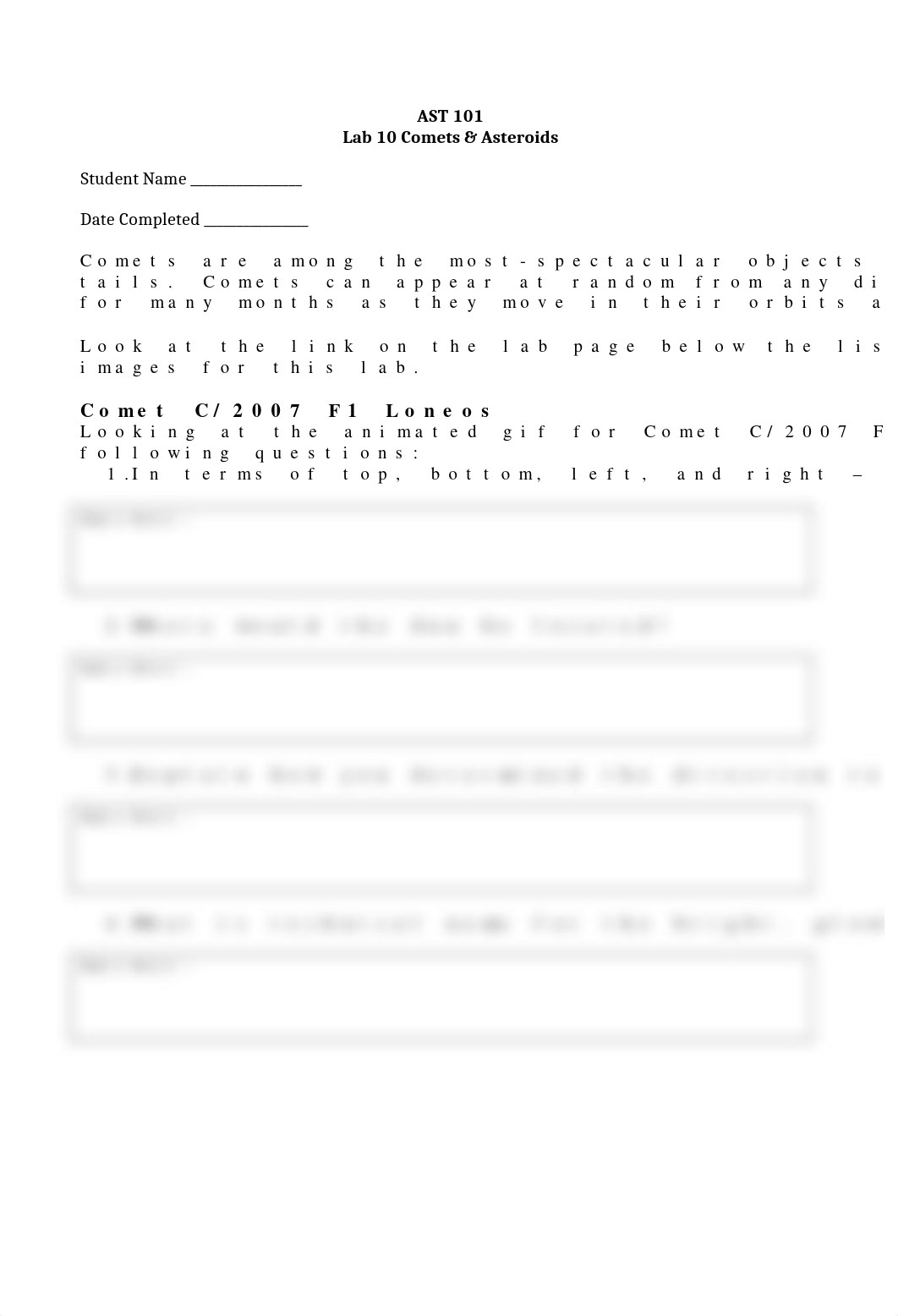AST 101 Lab 10 Comets & Asteroids.docx_dbel7j6wx0z_page1