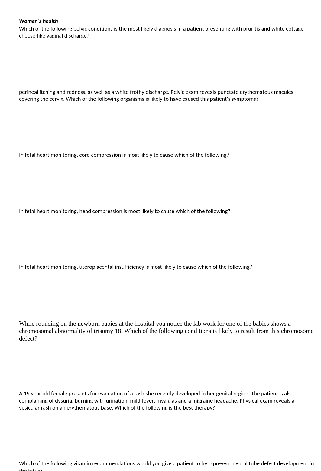 Womens health questions.doc_dbesg8l954z_page1