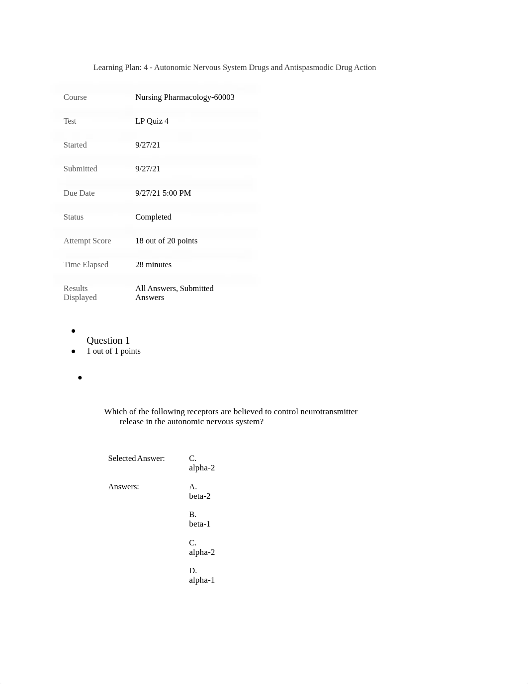 Learning Plan_ 4 - Autonomic Nervous System Drugs and Antispasmodic Drug Action.docx_dbeuqtsabnd_page1