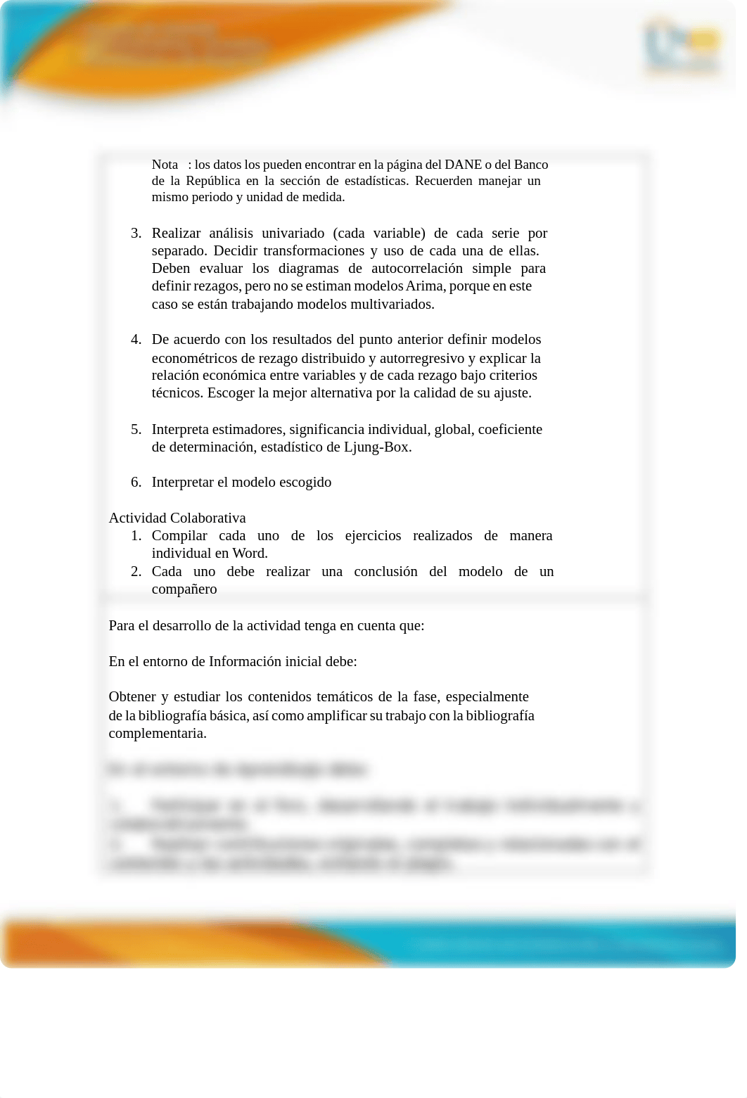 Guia de actividades y Rúbrica de evaluación - fase 3 - Regresión con Series de Tiempo.pdf_dbeutcal2cs_page2