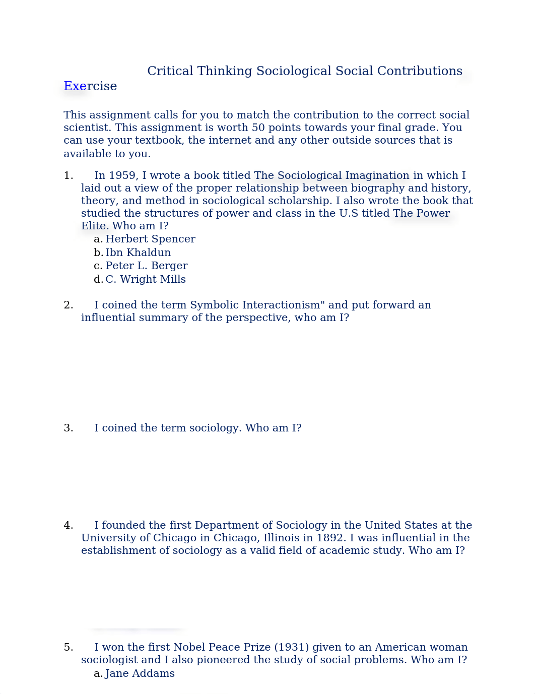 Critical Thinking Sociological Social Contributions Exercise.doc_dbf1ttm6dsr_page1